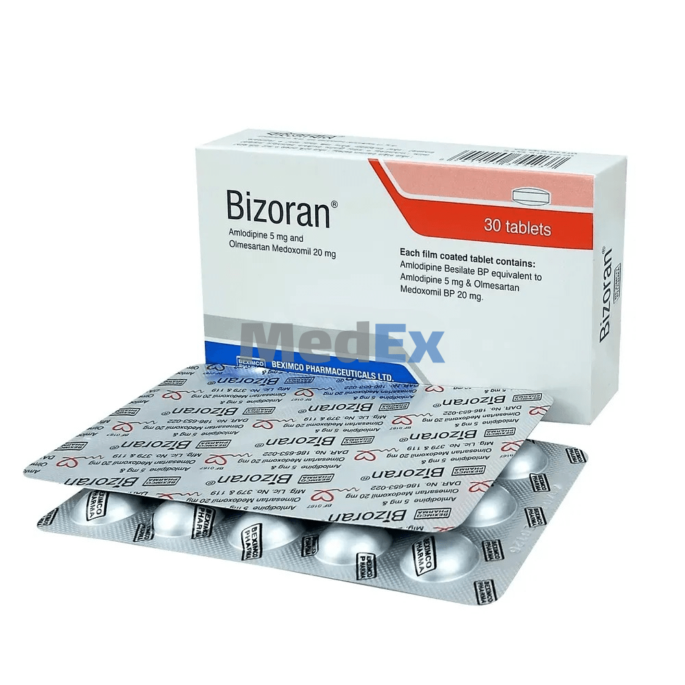 bizoran 5 mg tablet