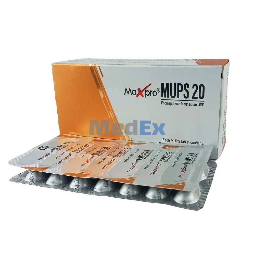 maxpro mups 20 mg tablet
