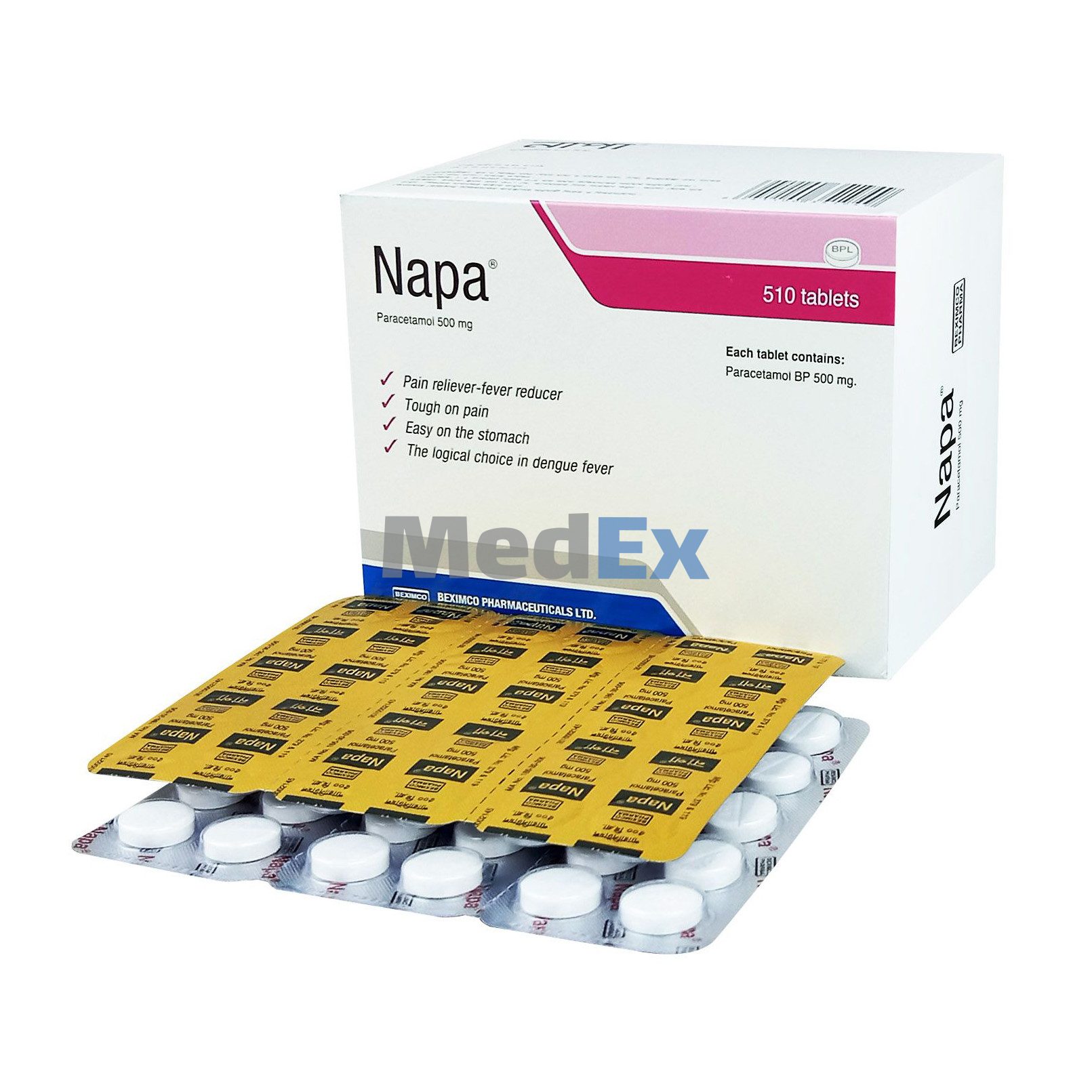 napa 500 mg tablet